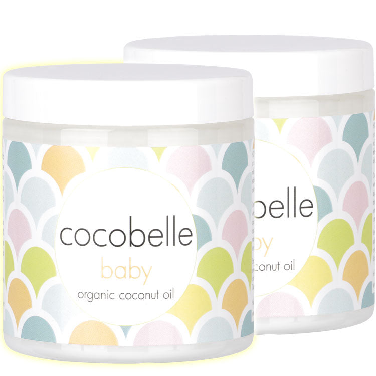 2x Cocobelle Baby Premium Organic Coconut Oil
